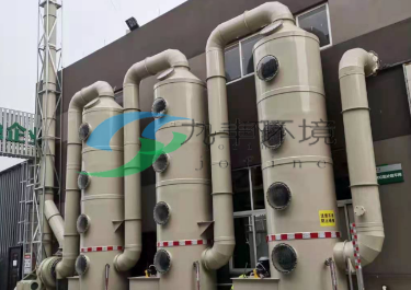 电镀行业使用喷淋塔的作用是什么