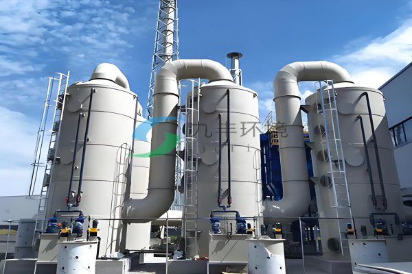 冶金行业经常使用喷淋塔处理什么呢?