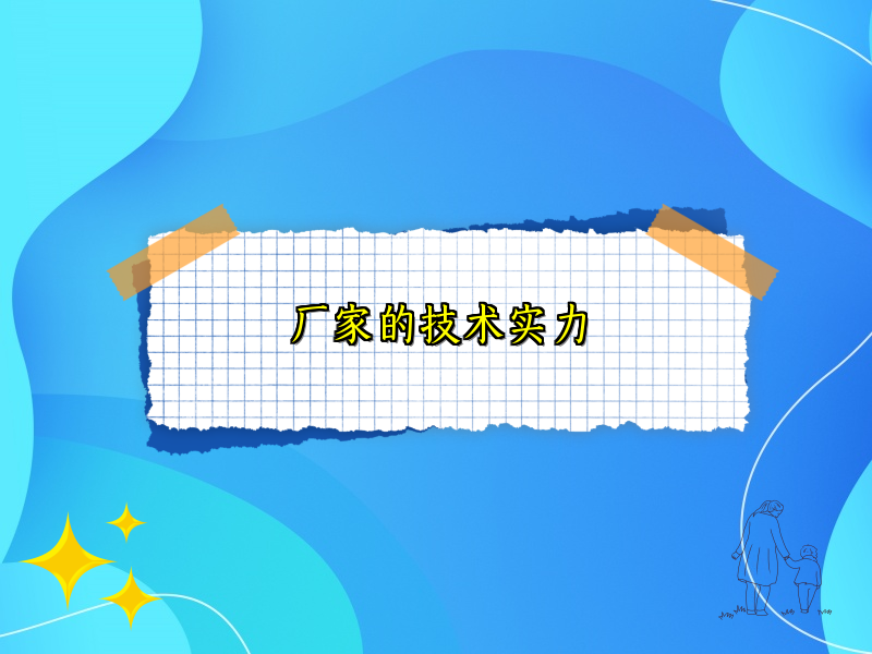 厂家的技术实力