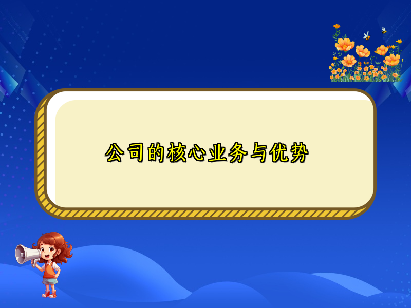 公司的核心业务与优势