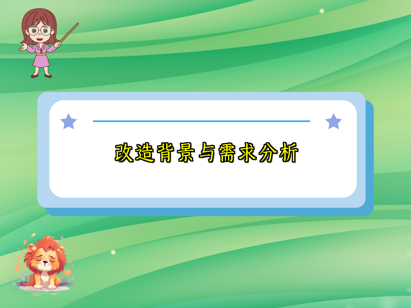 改造背景与需求分析