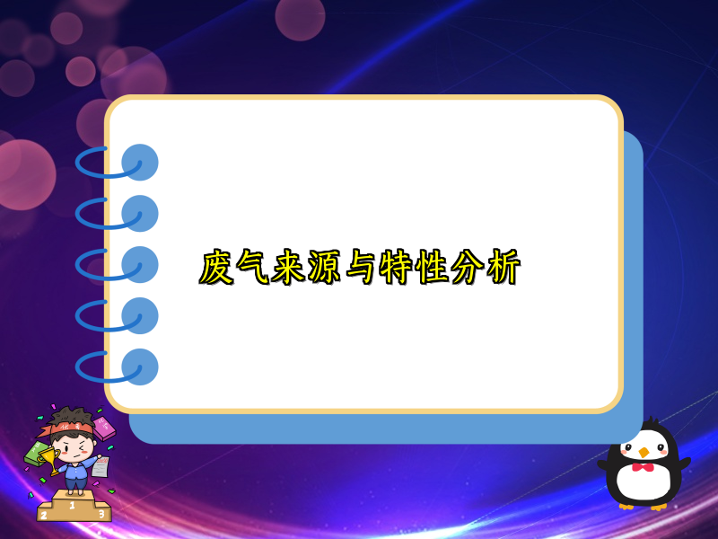 废气来源与特性分析