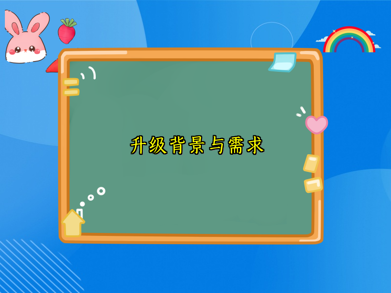 升级背景与需求