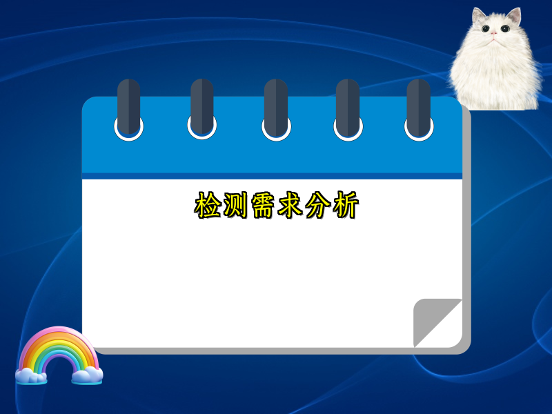 检测需求分析