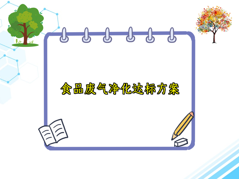 食品废气净化达标方案