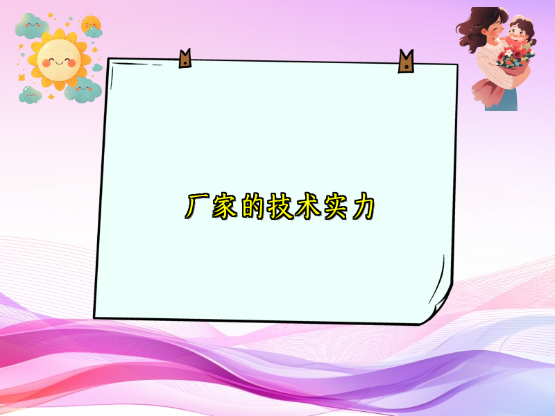 厂家的技术实力